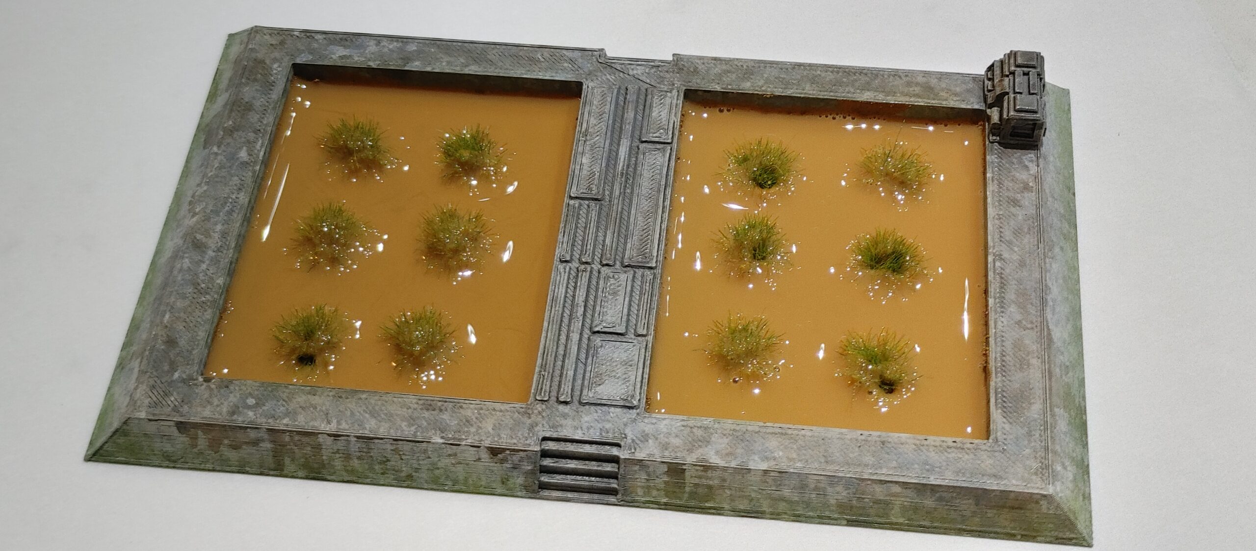 Sci-fi Rice Paddies Get Wet